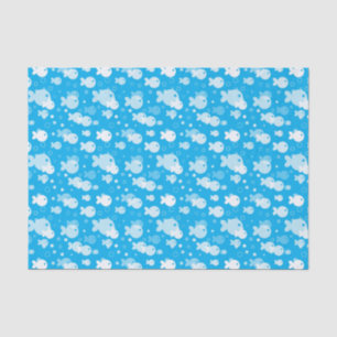 fish pattern tissue paper