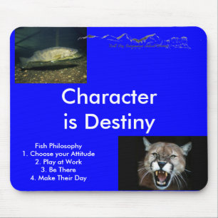 Fish Philosophy... Mouse Pad