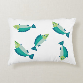 FISH PILLOW, COLOURED FISHES , SOFT TRENDY PILLOW