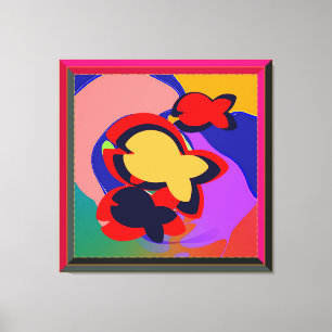 Fish Pond Canvas Print