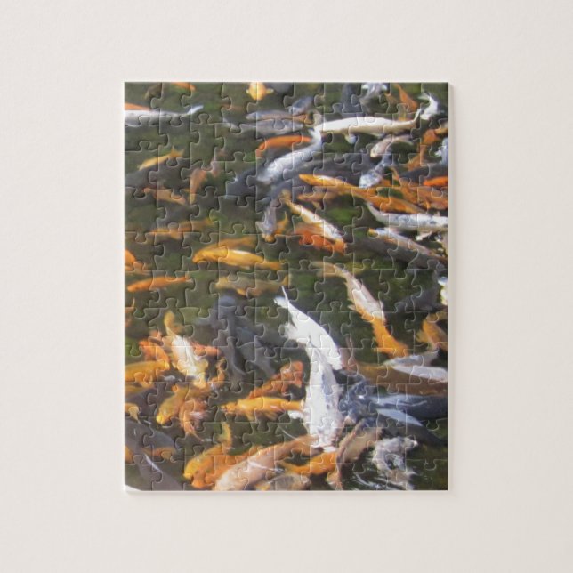 fish pond jigsaw puzzle (Vertical)