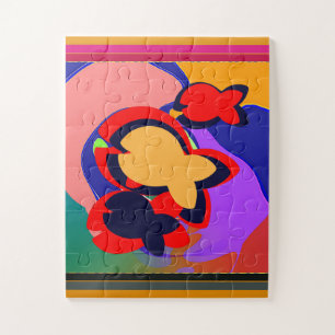 Fish Pond Kids Jigsaw Puzzle