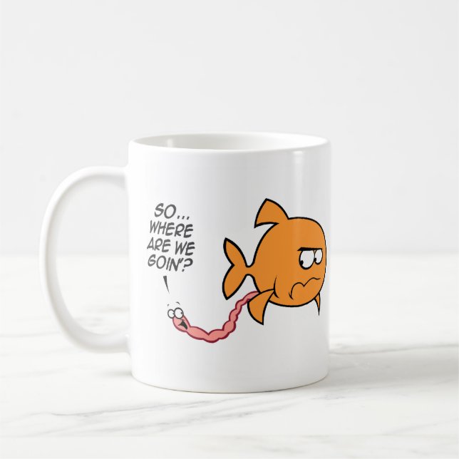 Fish Pooh Mugs (Left)