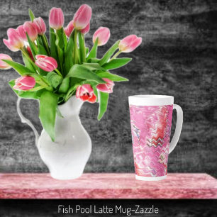 Fish Pool Latte Mug