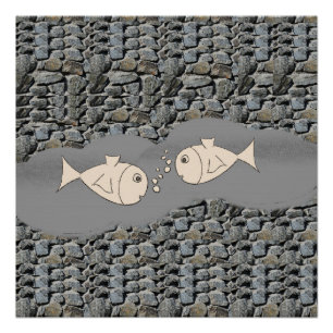 Fish Poster Beach House Posters