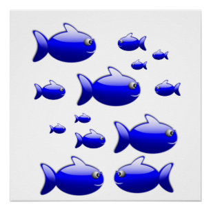 Fish Poster Beach House Posters