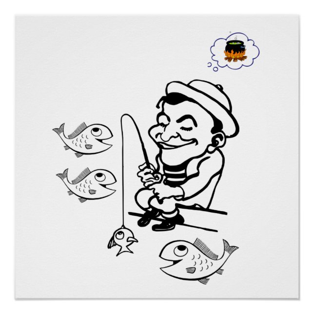 Fish Poster Beach House Posters (Front)