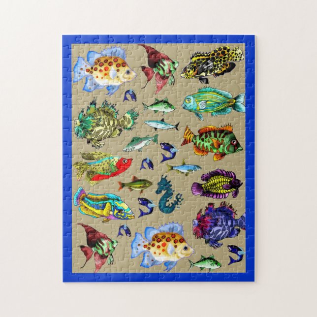 Fish Puzzle (Vertical)