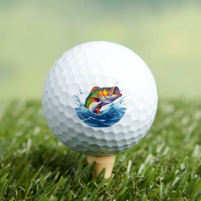 Fish-Reelin' in the Wins Golf Balls (Insitu Tee)