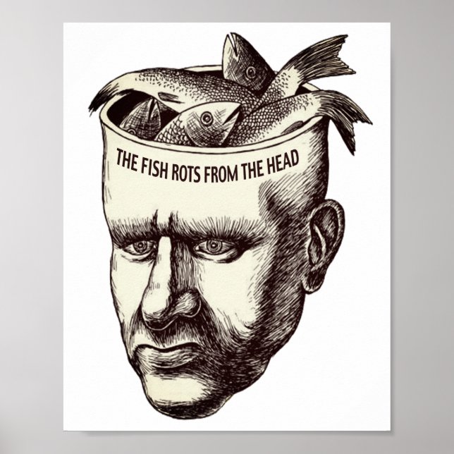 Fish Rots From Head Poster (Front)