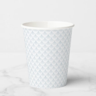 fish scale abstract vector background paper cups