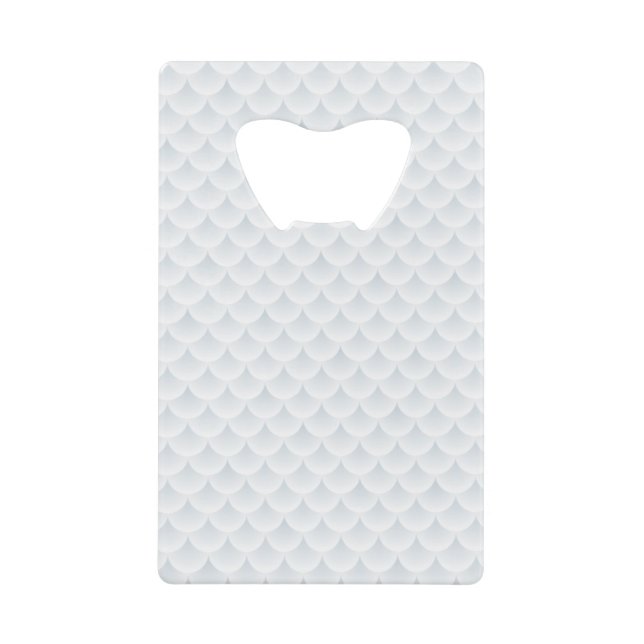 fish scale abstract vector background wallet bottle opener (Front)
