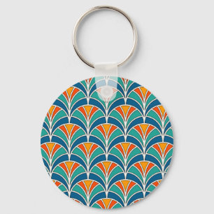 Fish Scale: Asian Traditional Keychain