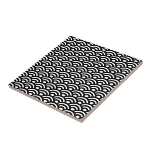 Fish Scale Pattern Tile
