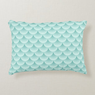 Fish Scales Pattern Decorative Pillow