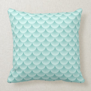Fish Scales Pattern Throw Pillow