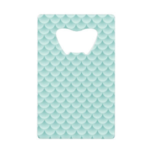 Fish Scales Pattern Wallet Bottle Opener
