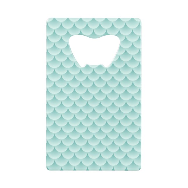 Fish Scales Pattern Wallet Bottle Opener (Front)