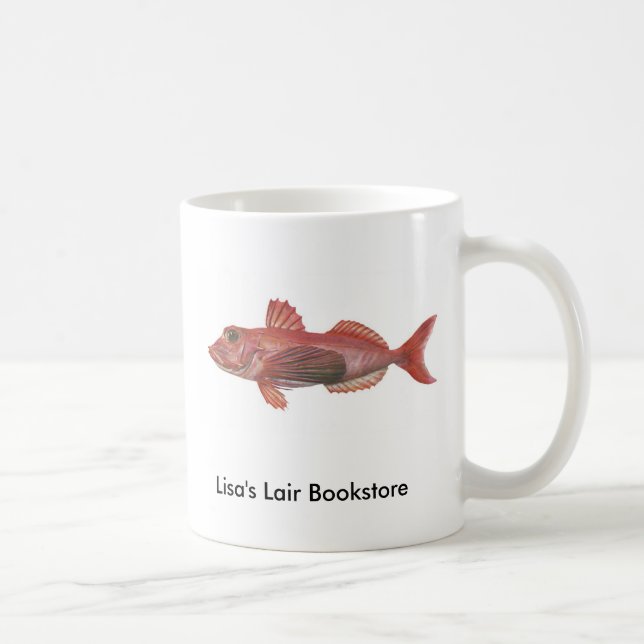Fish - Sharp-Beaked Gurnard Bookstore Promo Coffee Mug (Right)