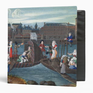 Fish Shop and Laundry Boat at the Quai Binder