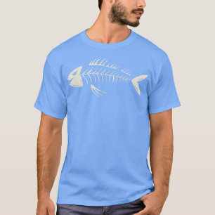 Fish Skeleton Bones Creature  T-Shirt