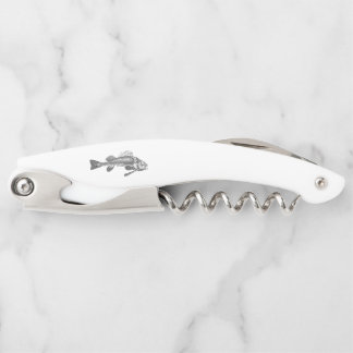 Fish skeleton corkscrew