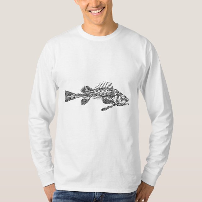 Fish skeleton T-Shirt (Front)