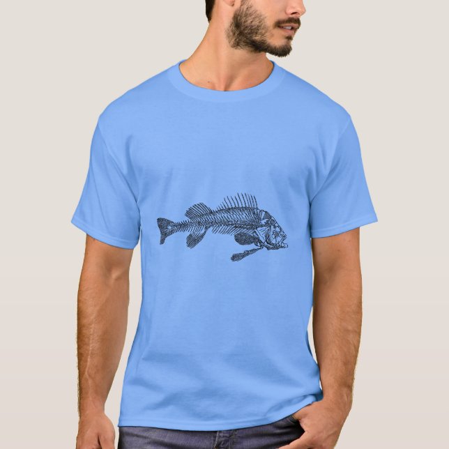 Fish skeleton T-Shirt (Front)