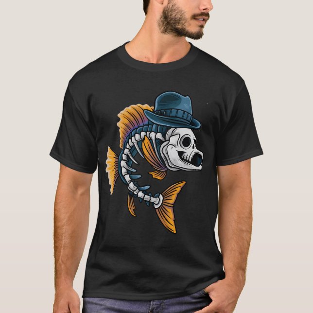 fish skeleton T-Shirt (Front)