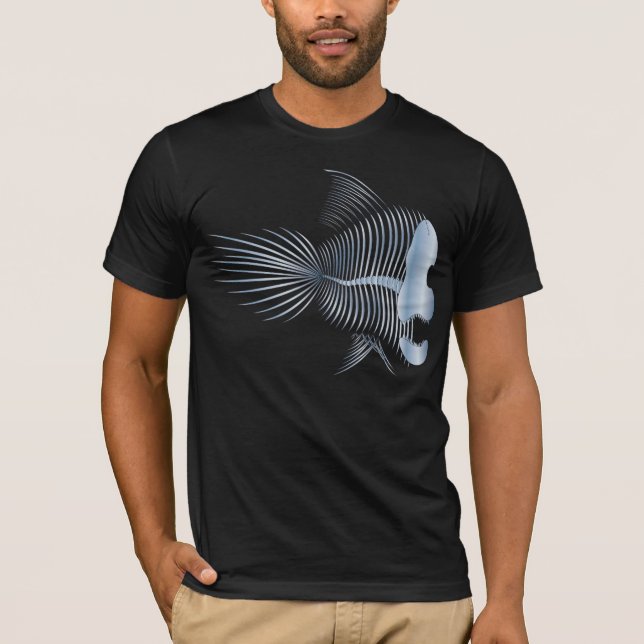 Fish Skeleton "UnderFin" T-Shirt (Front)