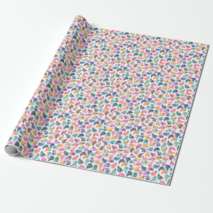 Fish Skin Watercolor Wrapping Paper