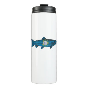 Fish South Dakota Trout Thermal Tumbler