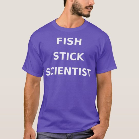 Fish Stick Scientist Funny Gag Gift 