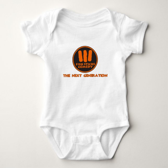 Fish Sticks Comedy - Next Gen Baby Bodysuit (Front)