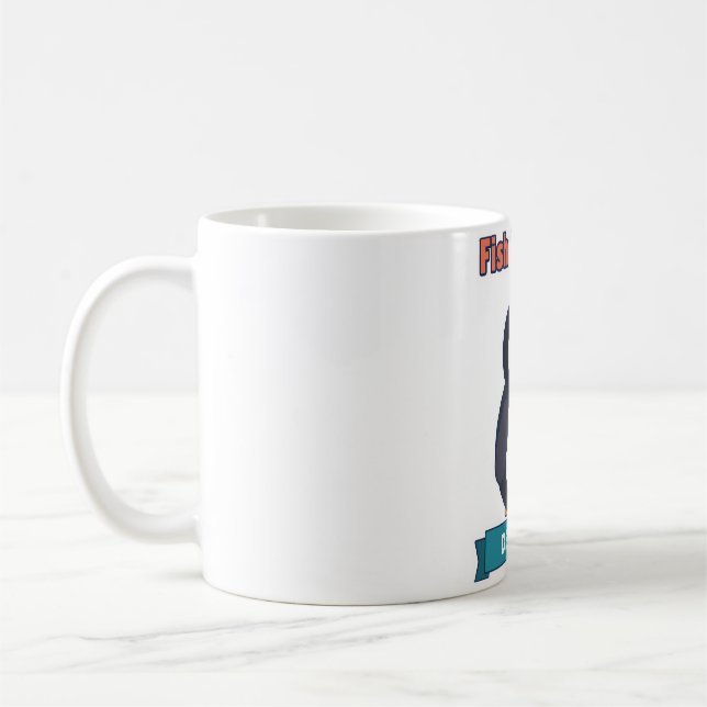 Fish Supper Delivery Puffin Mug (Left)