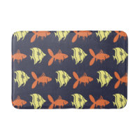 Fish Swimming Graphical Orange Yellow on any Colou