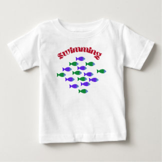 fish swimming vacation wear baby T-Shirt