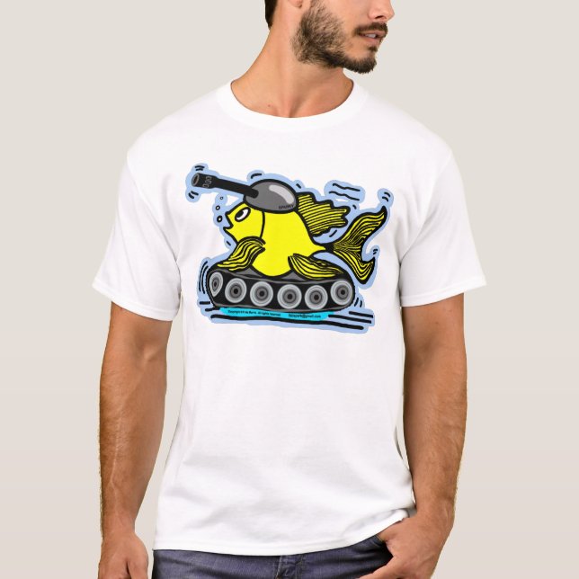 Fish Tank funny t-shirt (Front)
