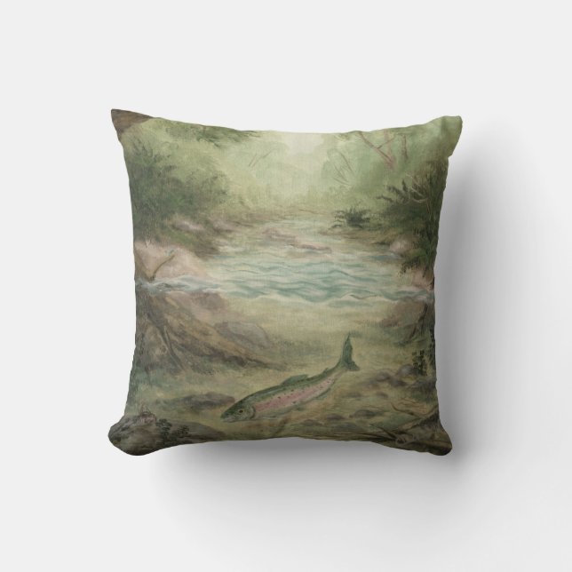 Fish Throw Pillow (Front)