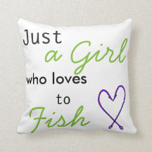 fish throw pillow