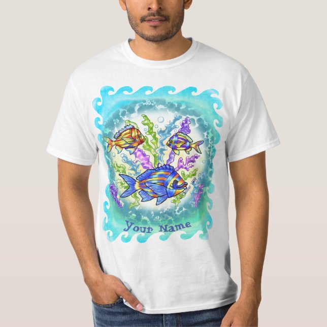 Fish Triad  T-Shirt (Front)