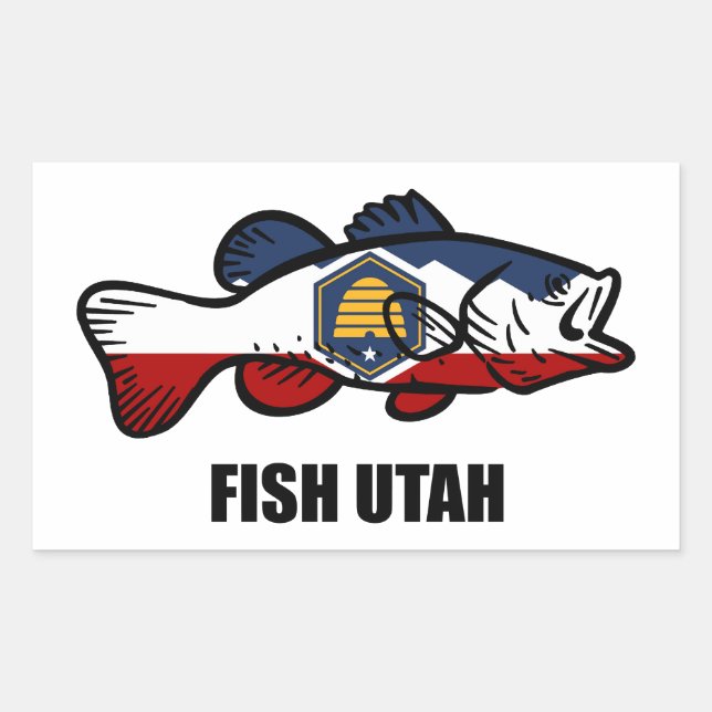 Fish Utah Sticker (Front)