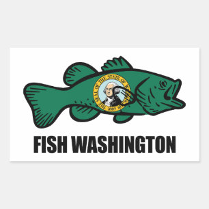 Fish Washington State Sticker