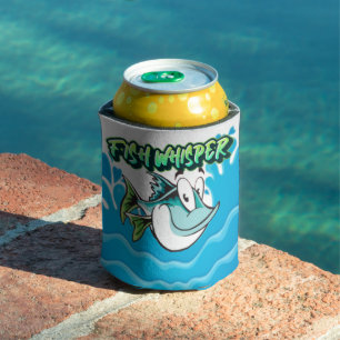 Fish Whisper  Can Cooler