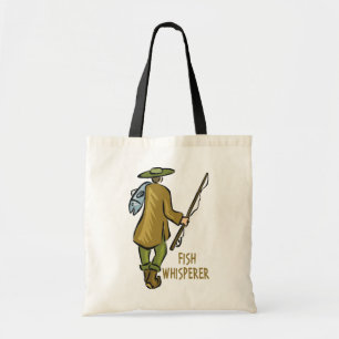Fish Whisperer Fishing Tote Bag