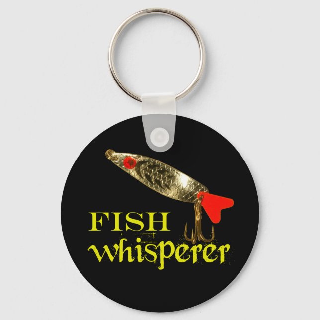 Fish Whisperer Keychain (Front)