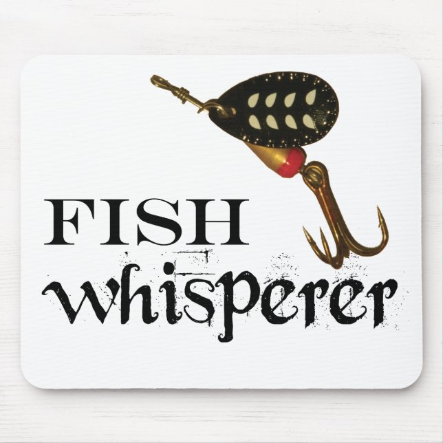 Fish Whisperer Mouse Pad (Front)