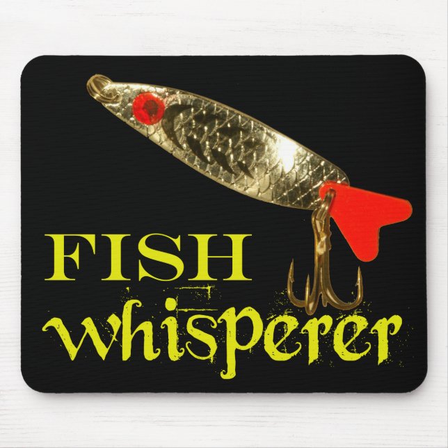 Fish Whisperer Mouse Pad (Front)