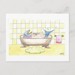 FishBath Postcard