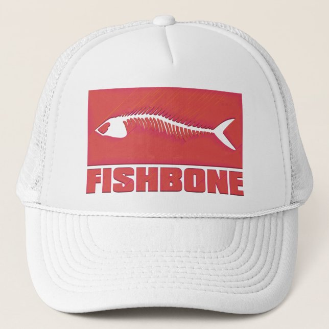 FISHBONE TRUCKER HAT (Front)